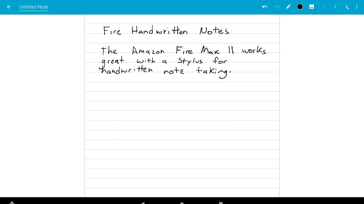 Animated Handwritten Note